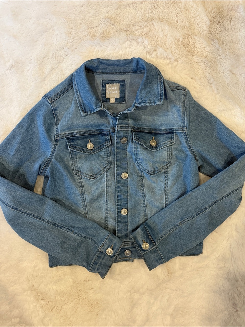 Wax Jean Kids Light Blue Denim Jean Jacket